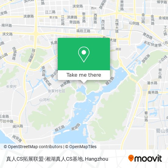 真人CS拓展联盟-湘湖真人CS基地 map