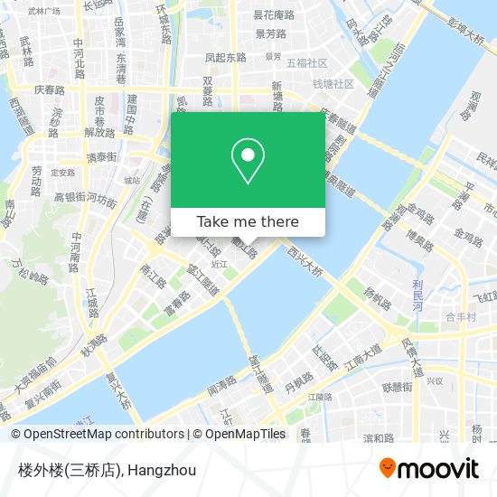 楼外楼(三桥店) map