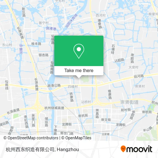 杭州西东织造有限公司 map