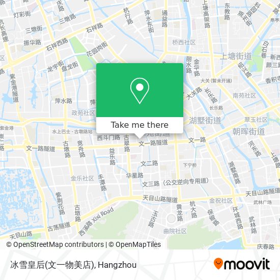 冰雪皇后(文一物美店) map