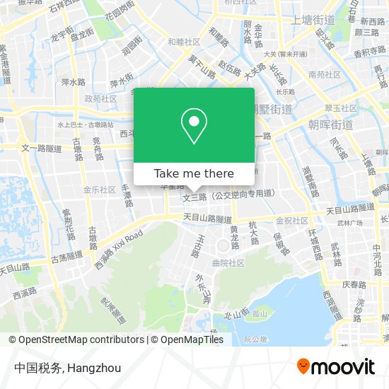 中国税务 map