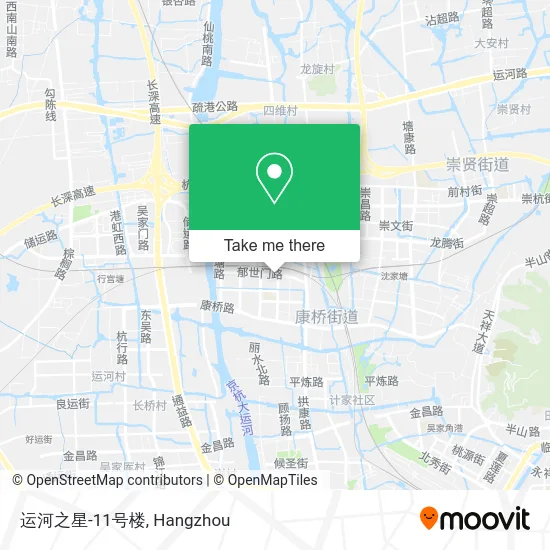 运河之星-11号楼 map