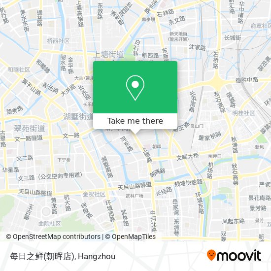 每日之鲜(朝晖店) map