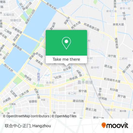 联合中心-正门 map