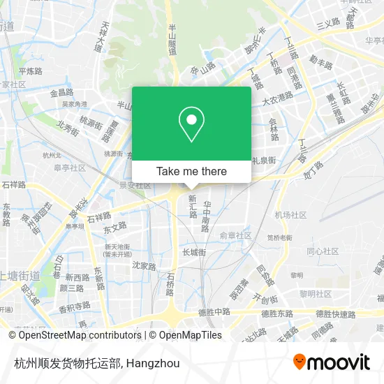杭州顺发货物托运部 map
