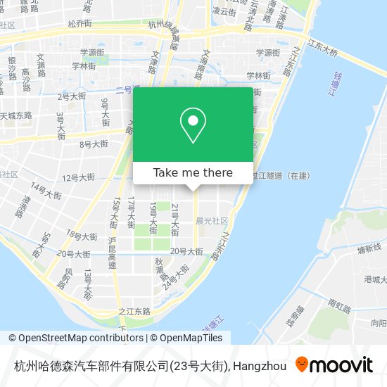 杭州哈德森汽车部件有限公司(23号大街) map