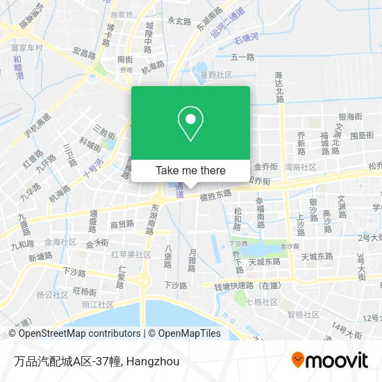 万品汽配城A区-37幢 map