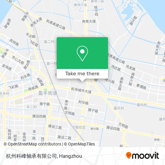 杭州科峰轴承有限公司 map