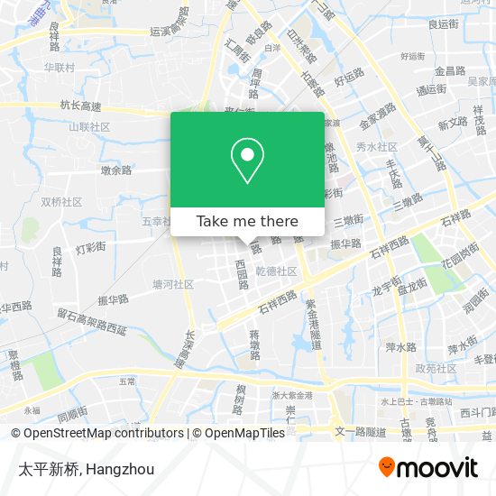太平新桥 map