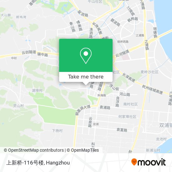 上新桥-116号楼 map