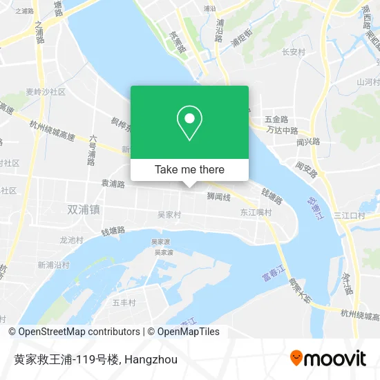 黄家救王浦-119号楼 map