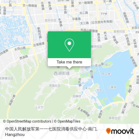 中国人民解放军第一一七医院消毒供应中心-南门 map