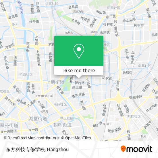 东方科技专修学校 map