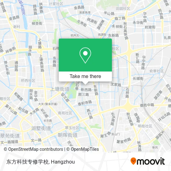 东方科技专修学校 map