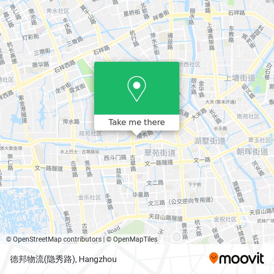 德邦物流(隐秀路) map