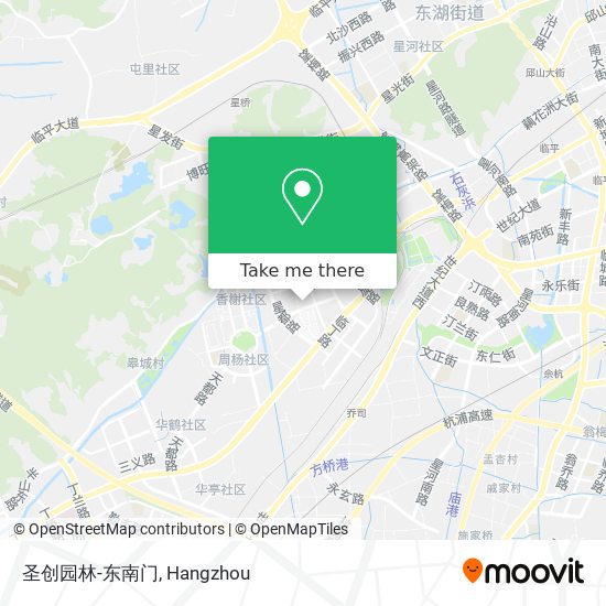 圣创园林-东南门 map