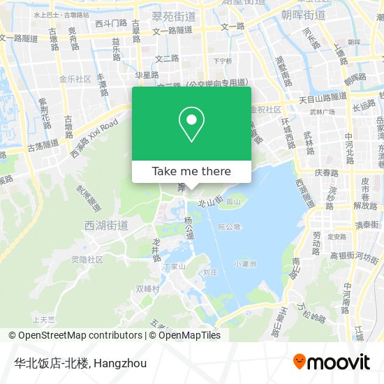 华北饭店-北楼 map