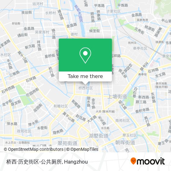 桥西·历史街区-公共厕所 map