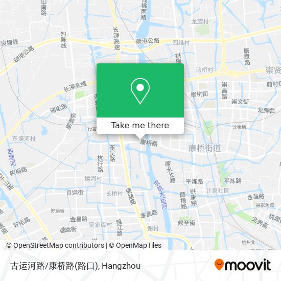 古运河路/康桥路(路口) map