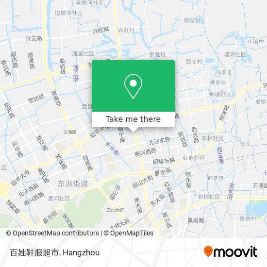 百姓鞋服超市 map
