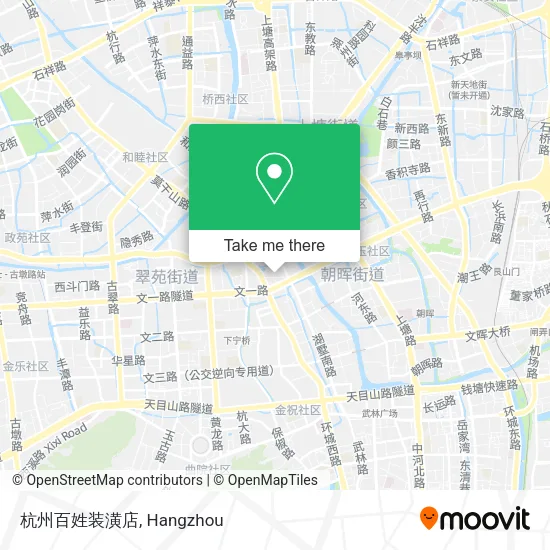 杭州百姓装潢店 map
