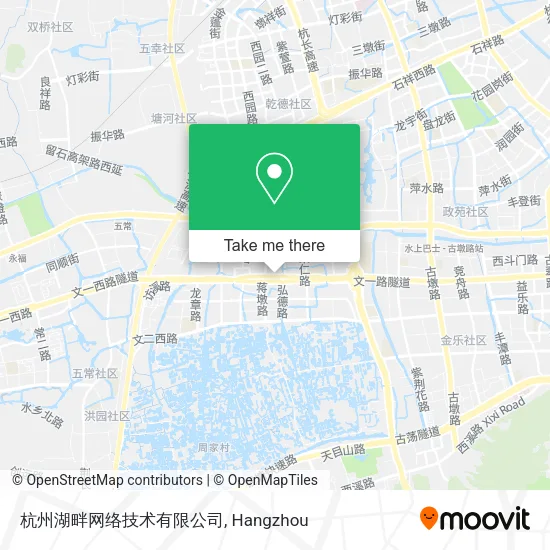 杭州湖畔网络技术有限公司 map