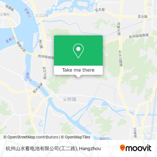 杭州山水蓄电池有限公司(工二路) map