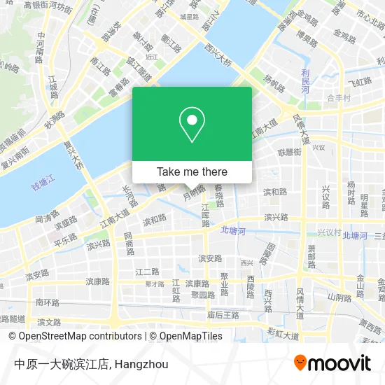 中原一大碗滨江店 map