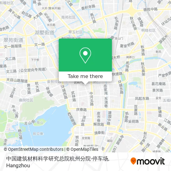 中国建筑材料科学研究总院杭州分院-停车场 map