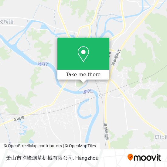萧山市临峰烟草机械有限公司 map