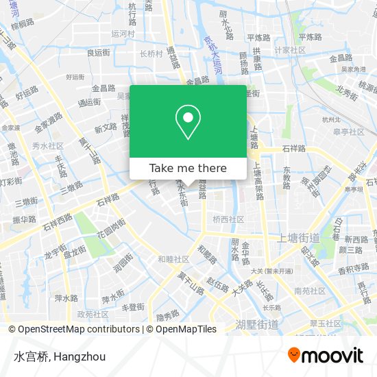 水宫桥 map
