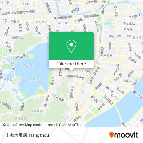 上海培宝康 map