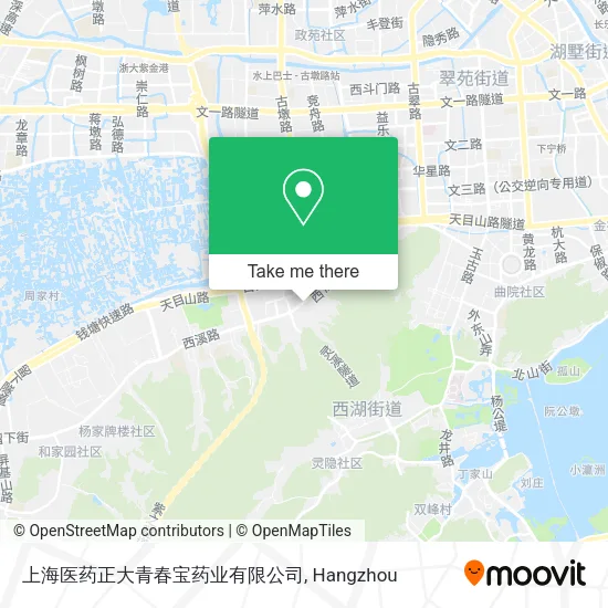 上海医药正大青春宝药业有限公司 map