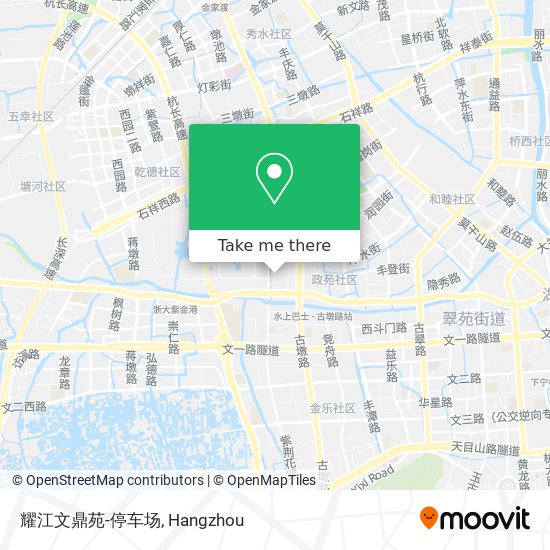 耀江文鼎苑-停车场 map