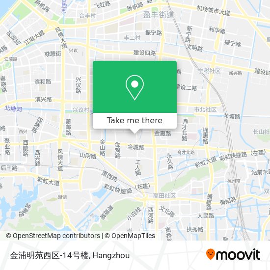 金浦明苑西区-14号楼 map