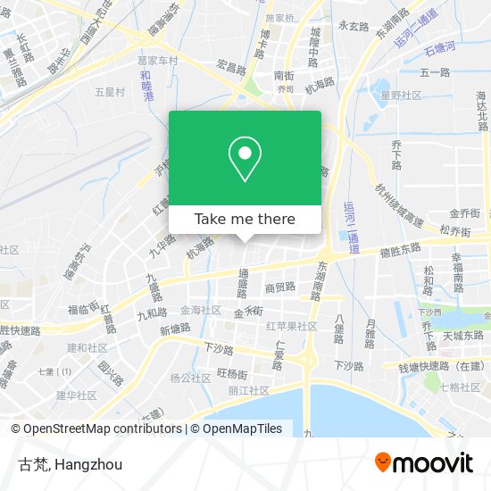 古梵 map