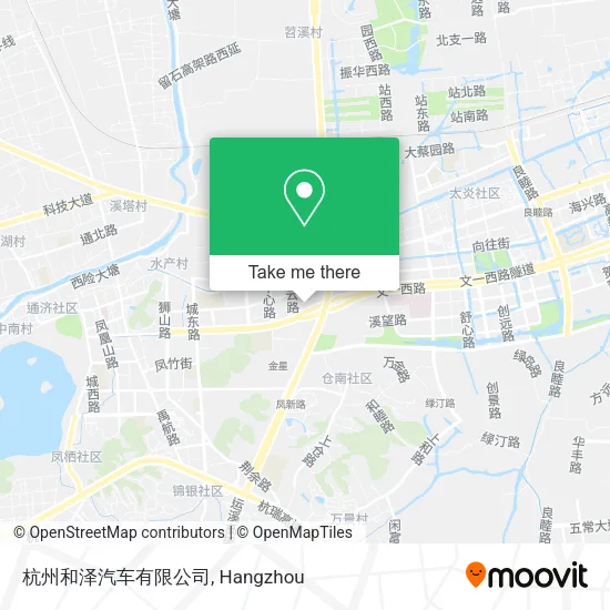 杭州和泽汽车有限公司 map