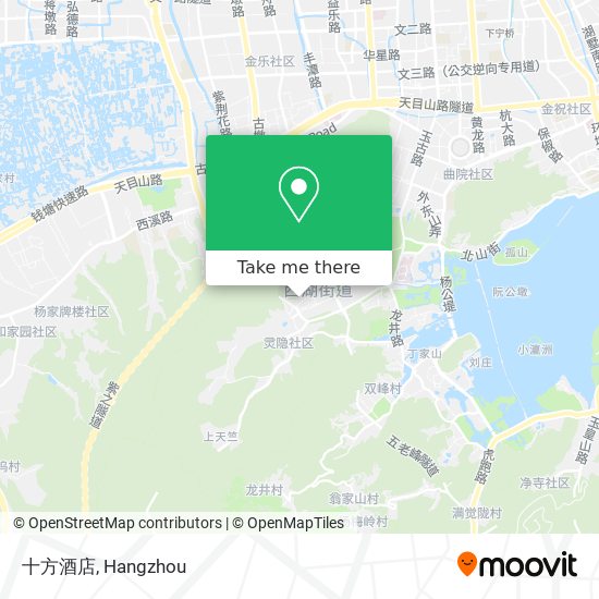 十方酒店 map