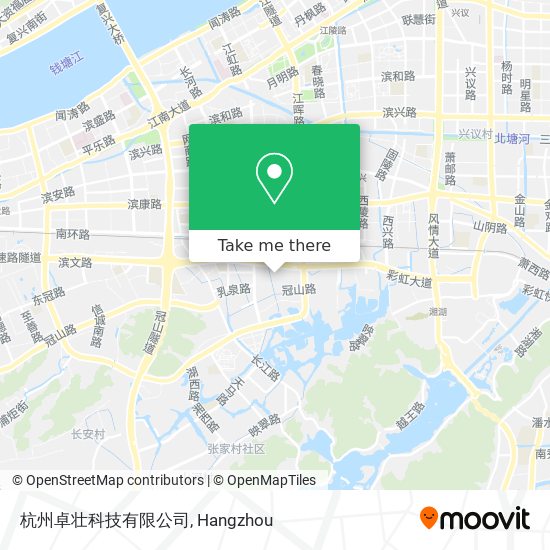 杭州卓壮科技有限公司 map