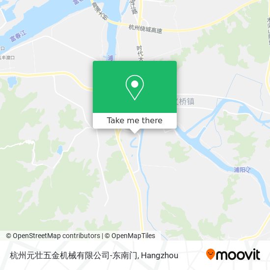 杭州元壮五金机械有限公司-东南门 map