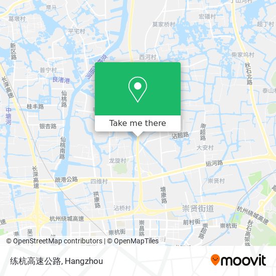 练杭高速公路 map