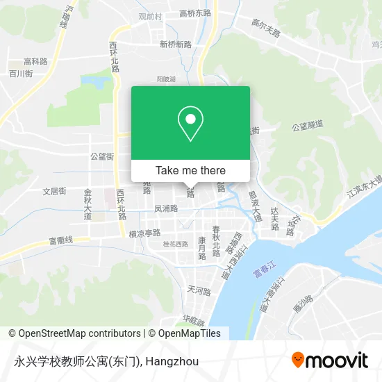 永兴学校教师公寓(东门) map