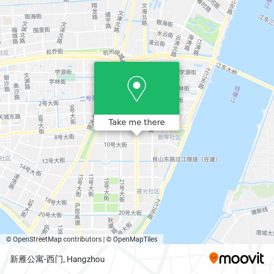 新雁公寓-西门 map