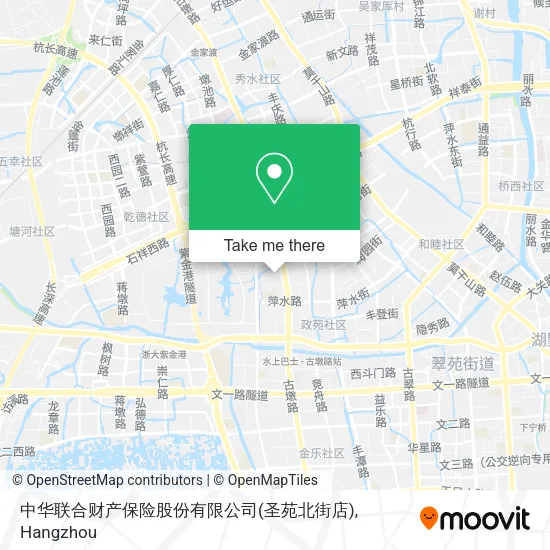 中华联合财产保险股份有限公司(圣苑北街店) map