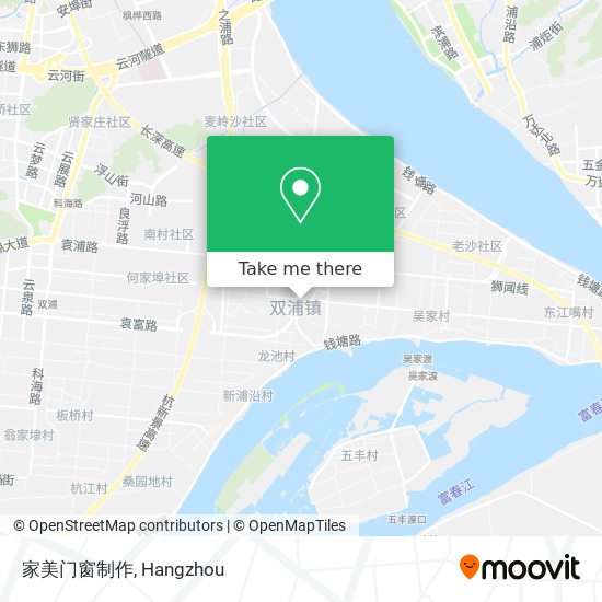 家美门窗制作 map
