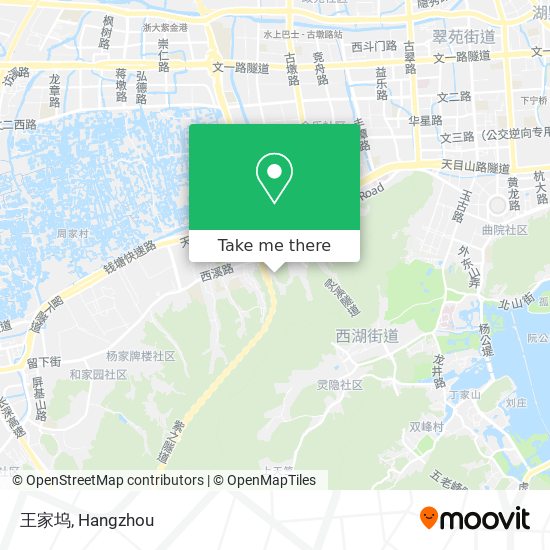 王家坞 map