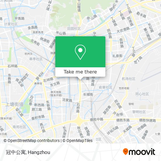 冠中公寓 map