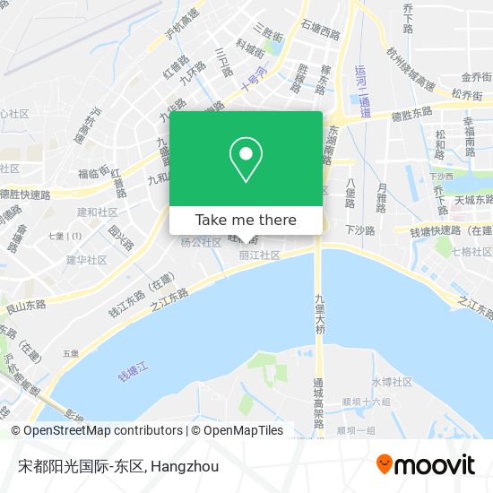 宋都阳光国际-东区 map