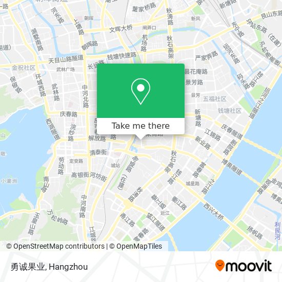 勇诚果业 map