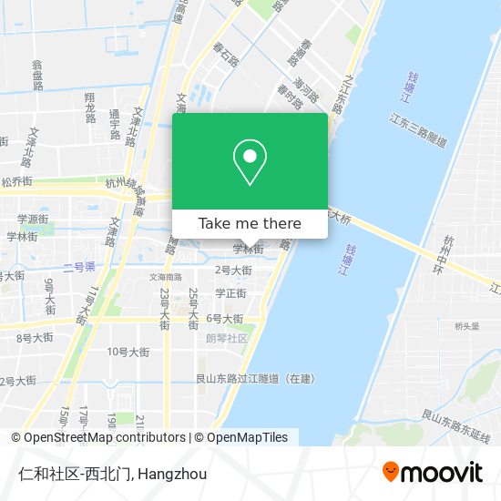 仁和社区-西北门 map
